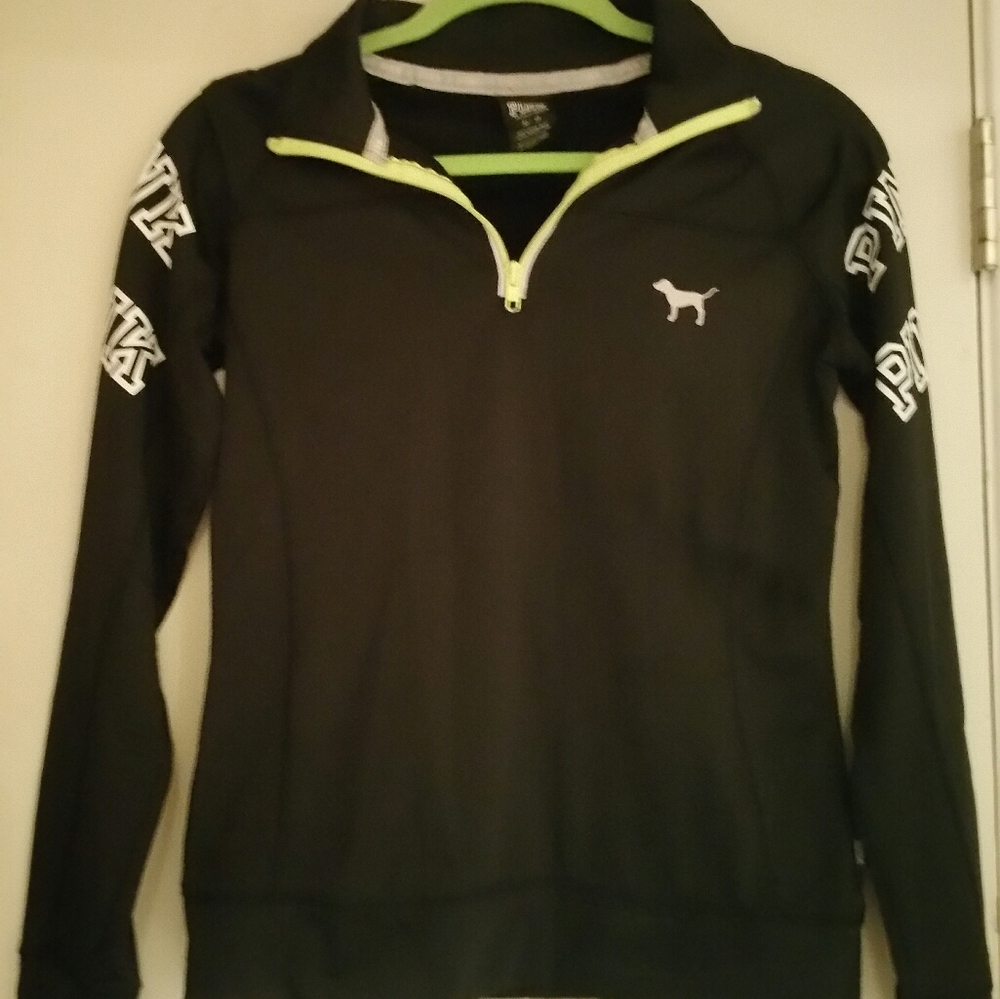 PINK VICTORIA SECRET pullover athletic jacket